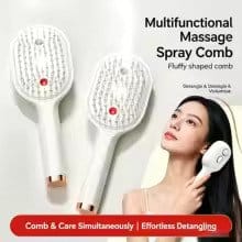 Electric Spray Retractable Air Cushion Comb - Random Color, photo 3