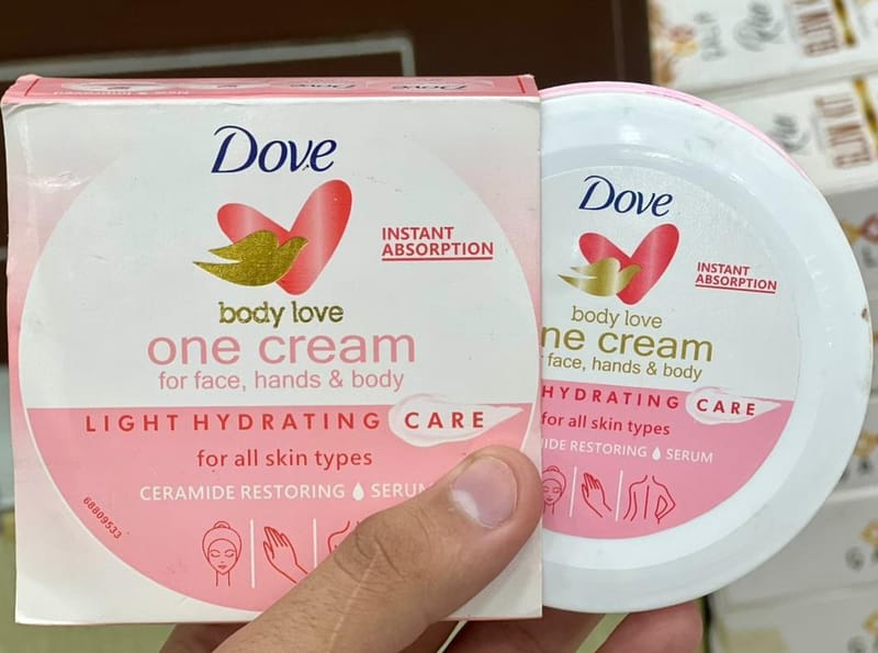 Dove Face Body Cream - 150g, photo 3