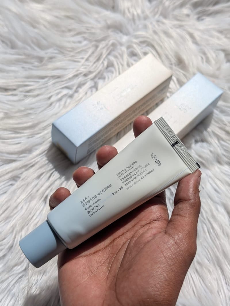 Beauty of Joseon Relief Sun: Aqua-fresh Rice + B5 SPF50+ PA++++ - 100ml