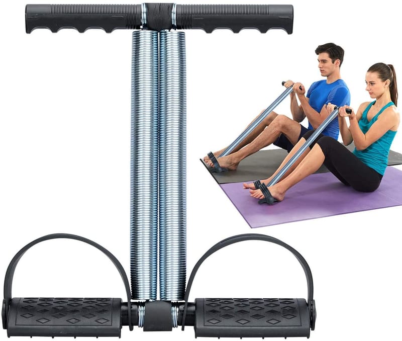 Tummy Trimmer Double Spring Heavy Duty Fitness Equipment Portable Workout Machine For Home Gym Exercise, photo 3