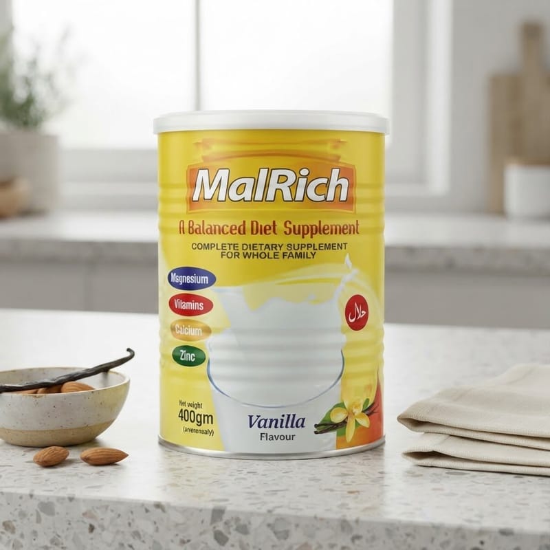 Malrich Milk Powder | Premium Nutritional Milk Formula | Rich & Creamy Milk Drink for Daily Use, photo 2