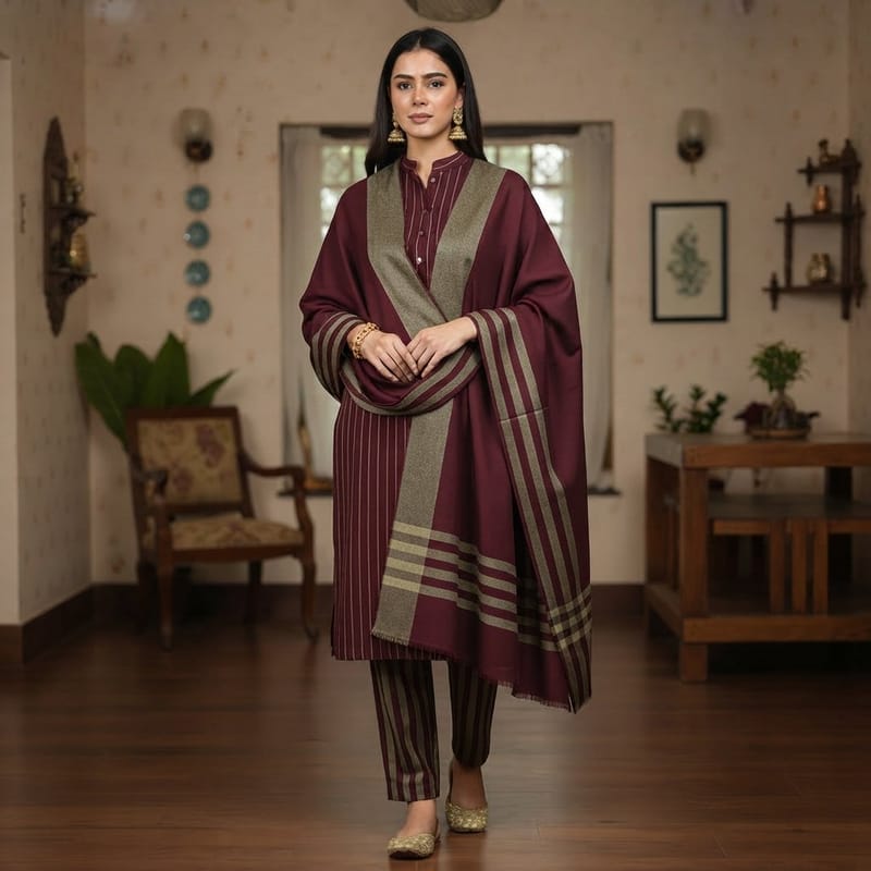 3-Piece Suit Unstitched Sussi Marina - Apparel Accessory Designed For Fashion Styling And Daily Wardrobe Routine -, photo 3