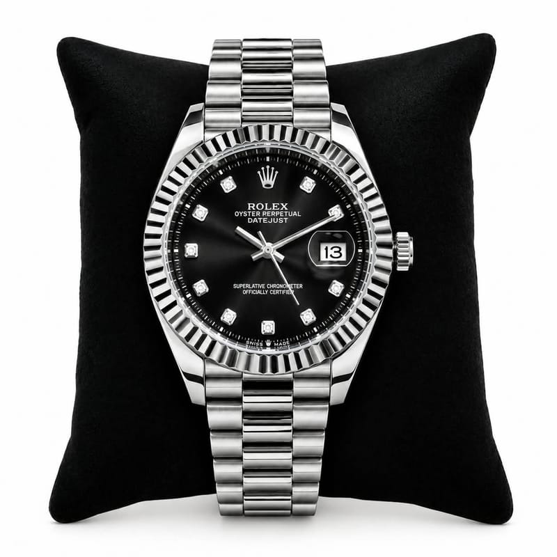 Rolex Style Oyster Perpetual Datejust Watch | Multiple Dial Colors | Formal & Casual Luxury Timepiece, photo 2