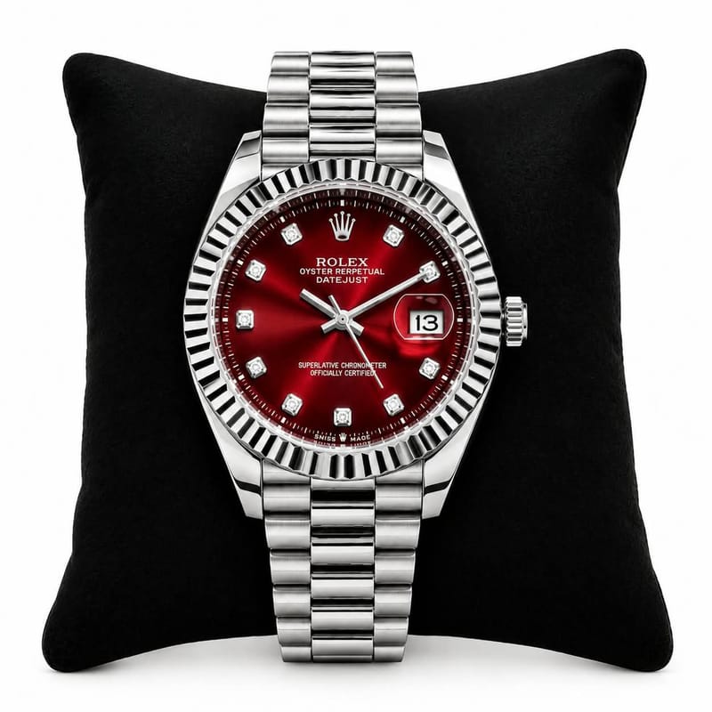 Rolex Style Oyster Perpetual Datejust Watch | Multiple Dial Colors | Formal & Casual Luxury Timepiece, photo 3