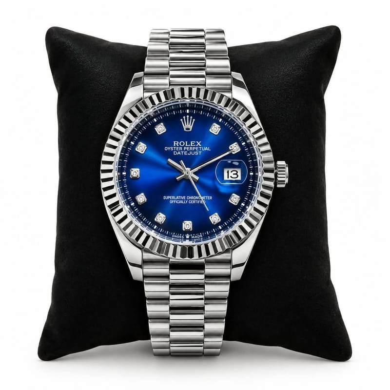 Rolex Style Oyster Perpetual Datejust Watch | Multiple Dial Colors | Formal & Casual Luxury Timepiece, photo 4