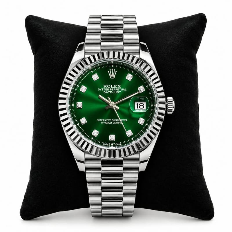 Rolex Style Oyster Perpetual Datejust Watch | Multiple Dial Colors | Formal & Casual Luxury Timepiece, photo 5