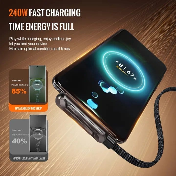 Type-C Fast Charging Cable with Stand, photo 6