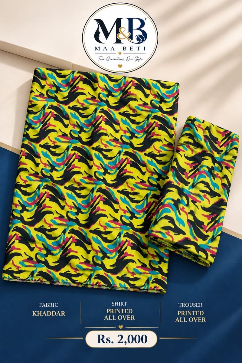 Khaddar printed