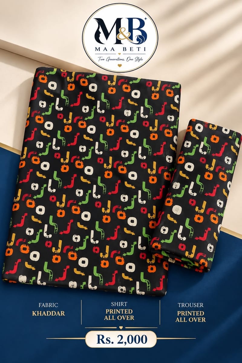 Multi Printed Khaddar