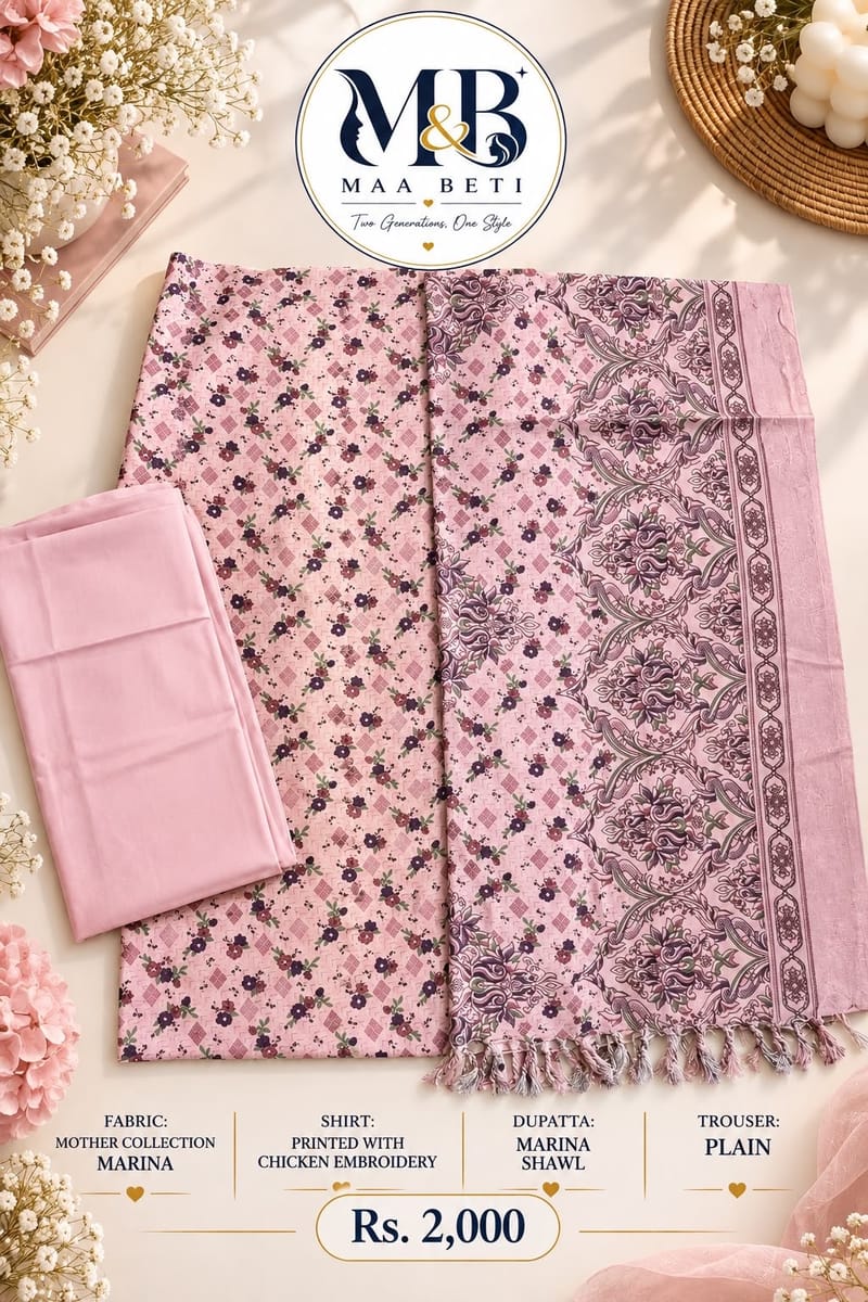 Pink Floral Mother Collection