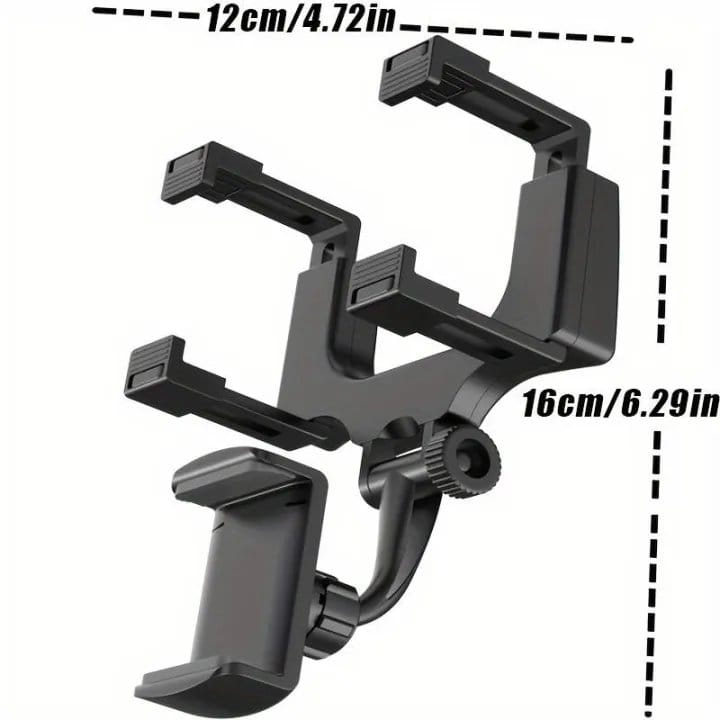 360° for Rearview Mirror – Premium Quality, Long Neck Support, 360° Rotation for Optimal Viewing, photo 8