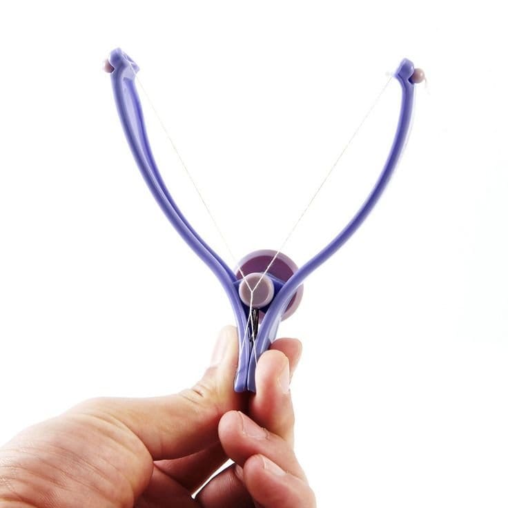 PinkPetals SilkTouch Manual Facial Threading Tool – Eyebrow & Facial Hair Remover, photo 2