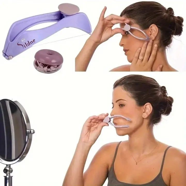 PinkPetals SilkTouch Manual Facial Threading Tool – Eyebrow & Facial Hair Remover, photo 7