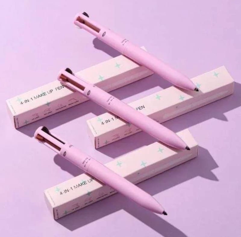Eye ShadowLiner Combination 4 In 1 Makeup Pen Multifunctional Cosmetics Ballpoint Pens Waterproof Eyeliner Eyebrow, photo 2