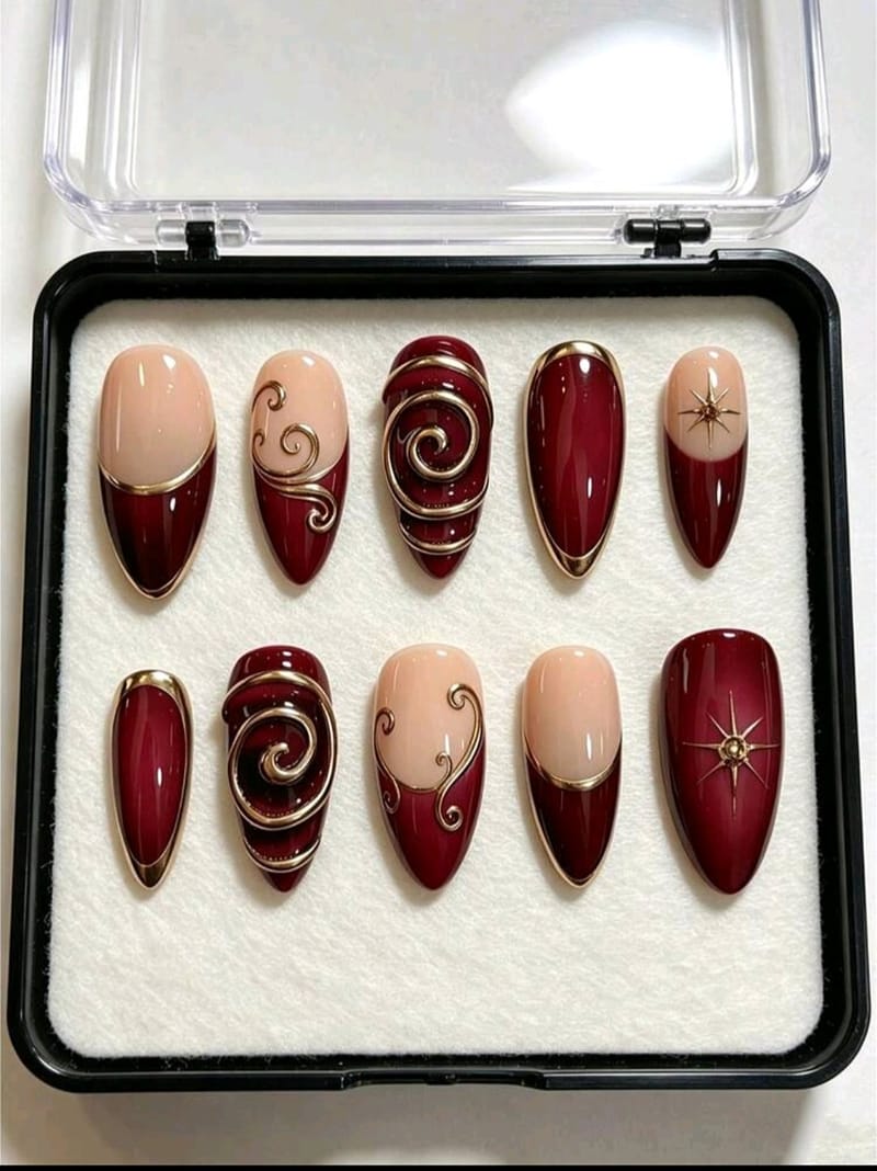 Gradient tie-Gloss set