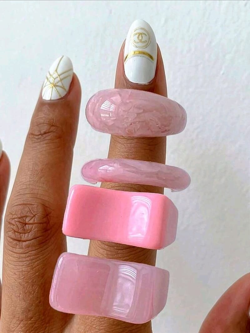 4pcs/Set Pink Set