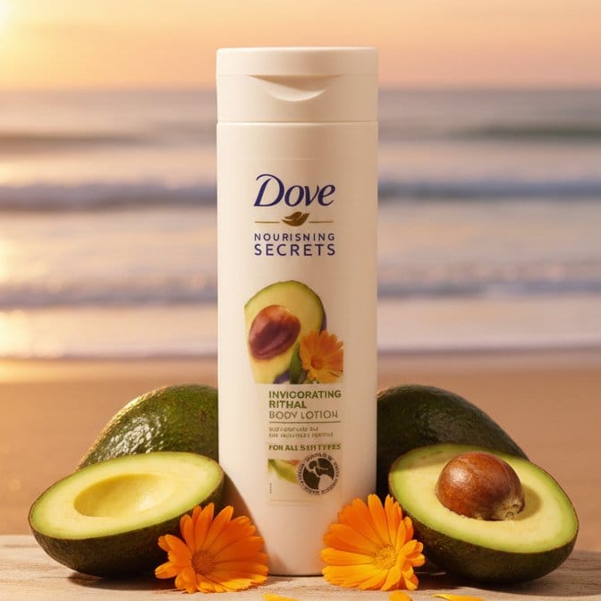 Dove Nourishing Secrets Invigorating Ritual Body Lotion with Avocado Oil and Calendula Extract: A Deeply Hydrating and, photo 3