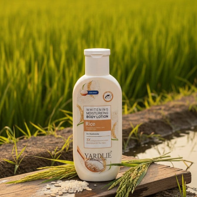 Yardlie Professional Whitening Moisturizing Body Lotion with Rice, Hyaluronic Acid, and Collagen: Intense Hydration and, photo 2
