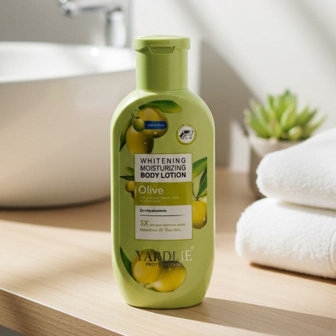 Yardlie Professional Olive Whitening Moisturizing Body Lotion Smooth Application For Skincare - 200ML, photo 2