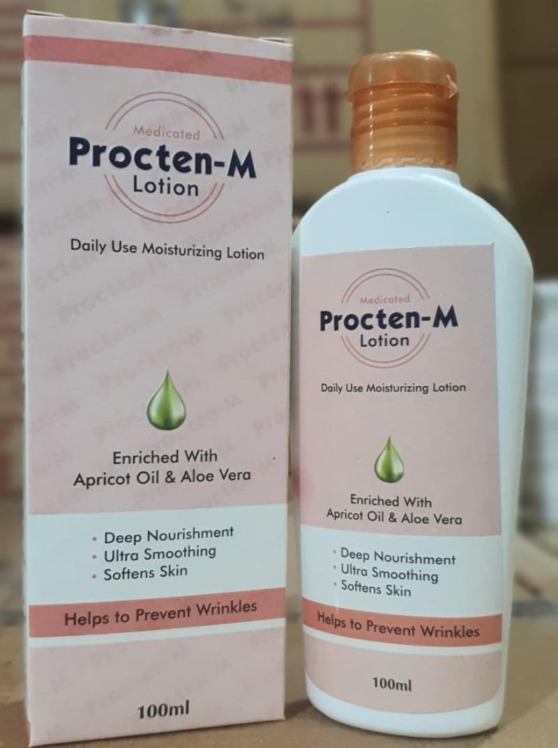 Procten M Lotion Gentle Formula Smooth Application Nourishes Skin Provides Comfort Hydrates Effectively And Supports