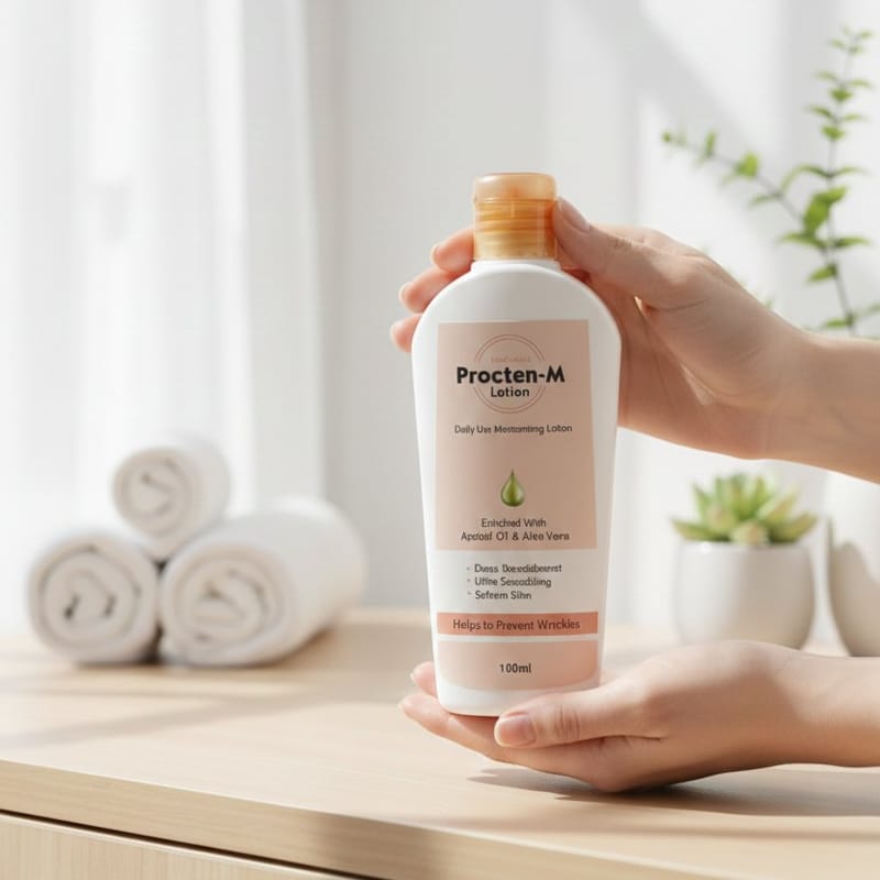 Procten M Lotion Gentle Formula Smooth Application Nourishes Skin Provides Comfort Hydrates Effectively And Supports, photo 3