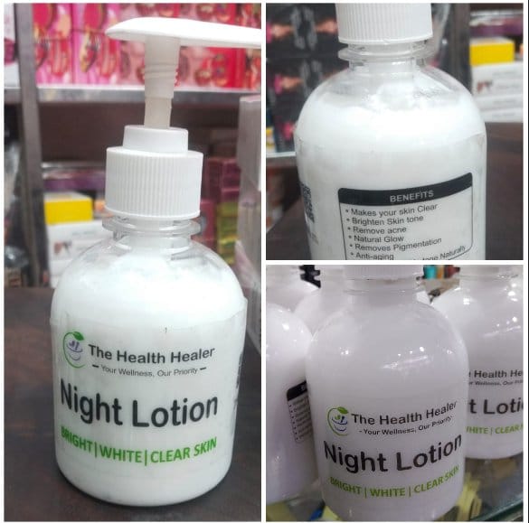 The Health Healer Night Lotion BRIGHT WHITE CLEAR SKIN (240ml), photo 2