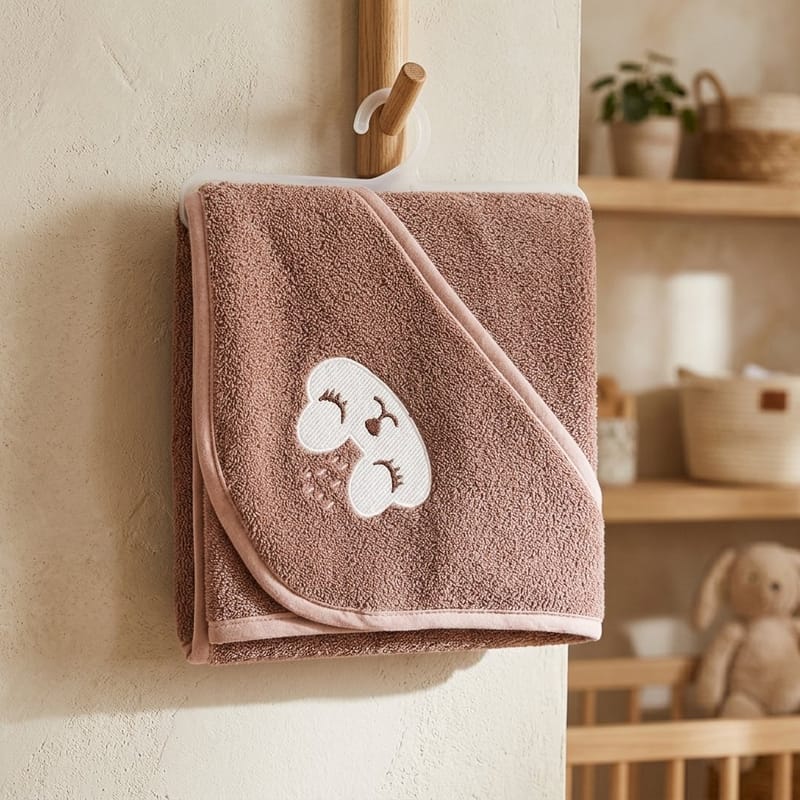 Premium Baby Hooded Towel – Soft & Comfortable Bath Towel for Newborns and Kids (Random Color)