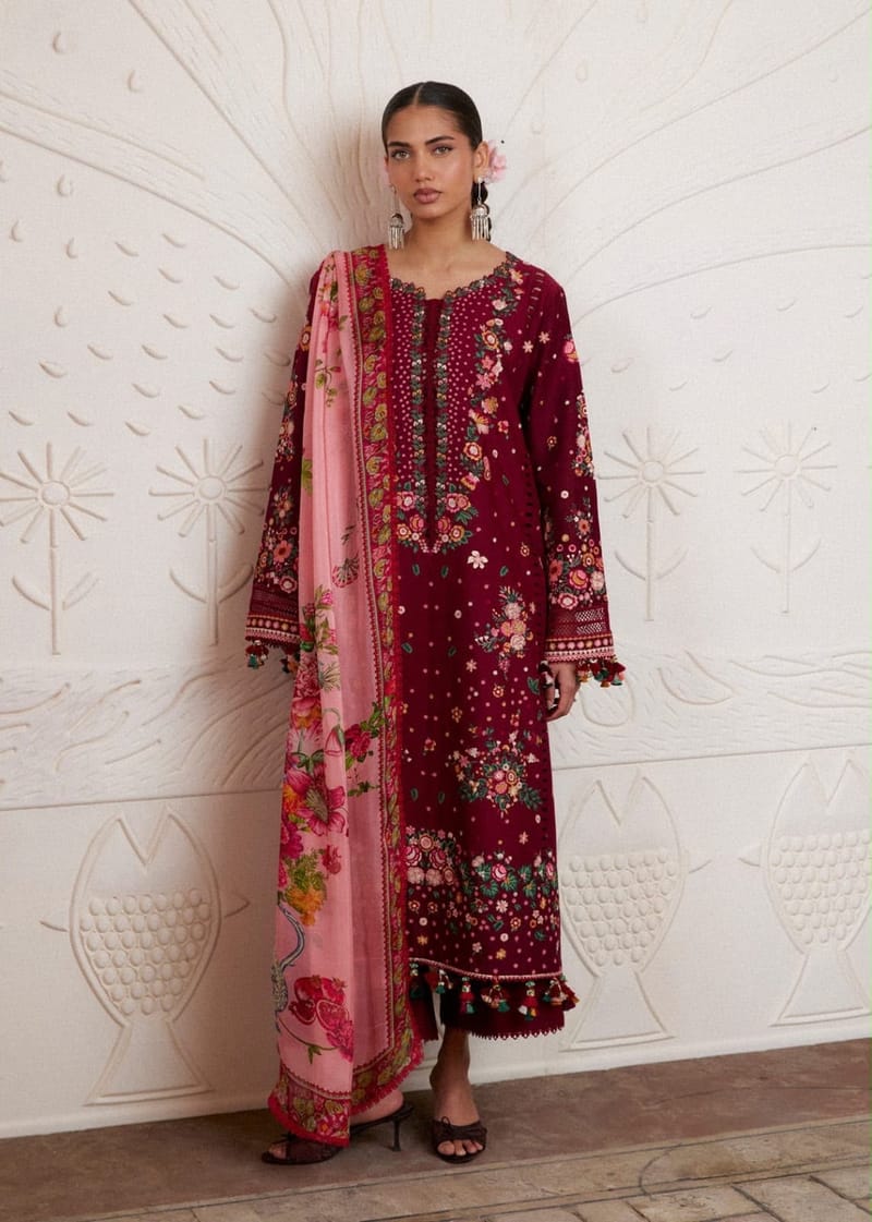 Embroidered Floral Salwar Kameez