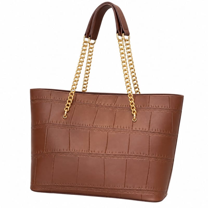 Croc Embossed Tote, photo 2