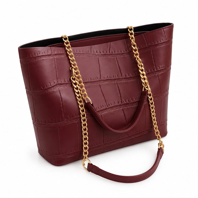 Croc Embossed Tote, photo 4