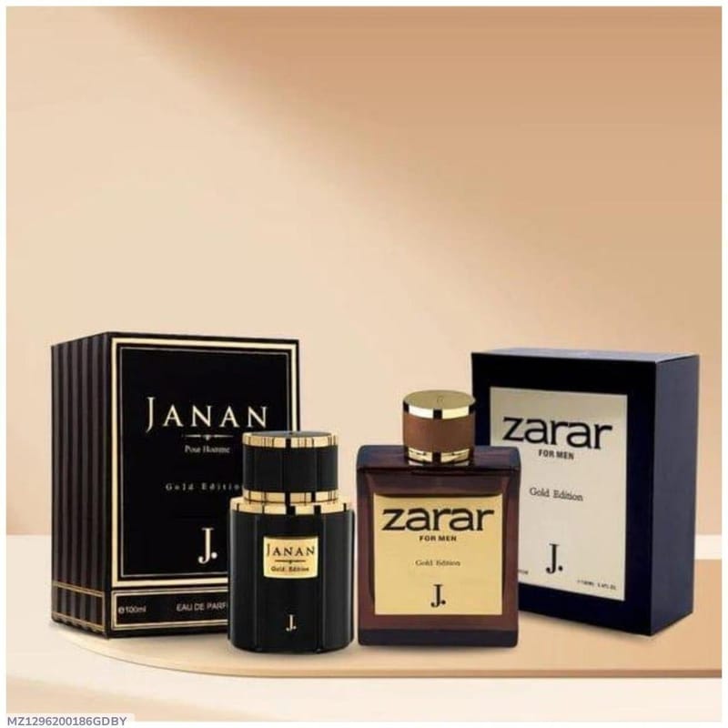 Janan & Zarar Gold Edition Perfume Set – 2 × 100ml, photo 4