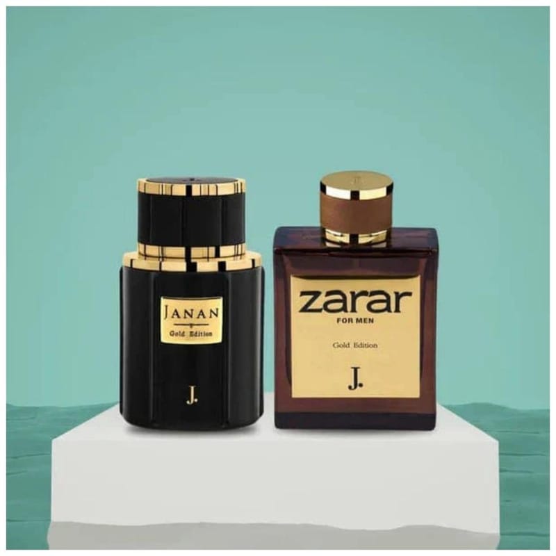 Janan & Zarar Gold Edition Perfume Set – 2 × 100ml, photo 5