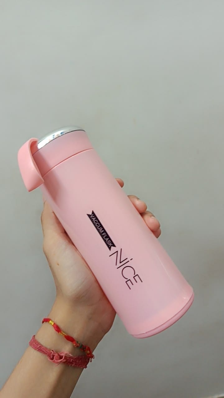 Nice Insulated Water Bottle 380ml - Pastel Colors Leak Proof Hot & Cold, photo 7