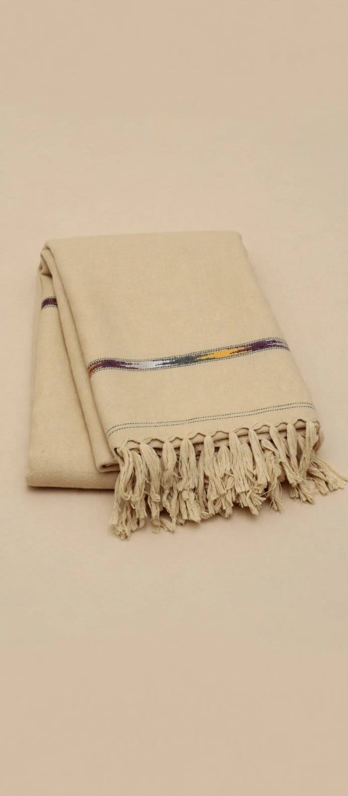 Men’s Woolen Shawl – Plain Design, photo 4