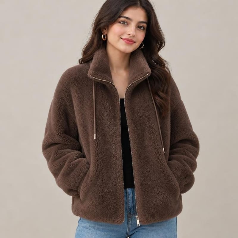 Fleece Teddy Jacket