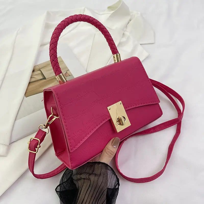 Women’s Retro Textured Shoulder Crossbody Bag, photo 5