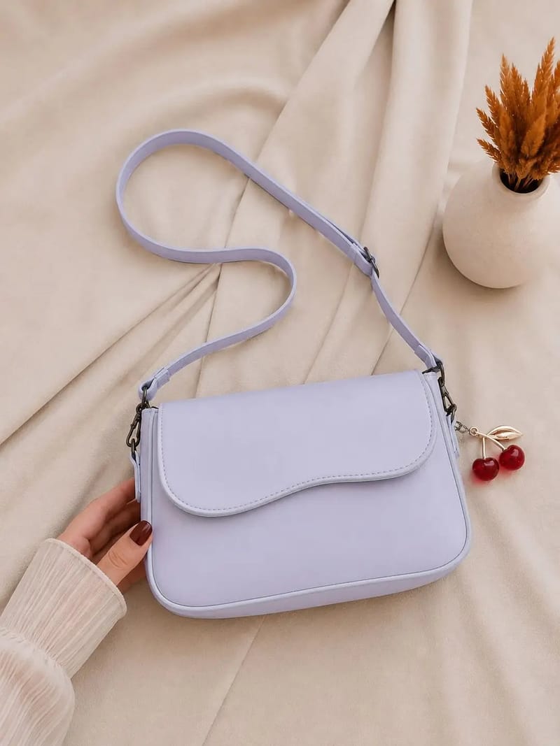 Girl's Leather Plain Purse - Casual Daily Use - Multiple Colors, photo 7