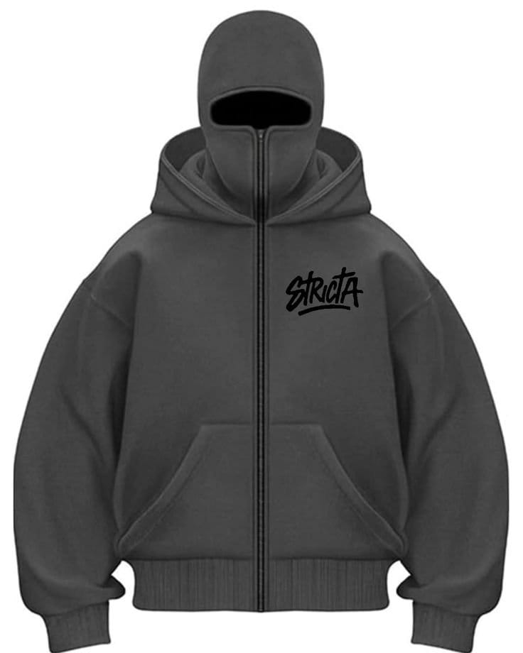 Heavyweight Fleece Hoodie Navy Blue For Men - Premium Winter Zipper Hoodie, photo 5