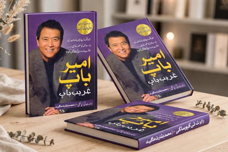 Ameer Baap Ghareeb Baap Book - Rich Dad Poor Dad Urdu Edition - Self Help Financial Book, photo 3