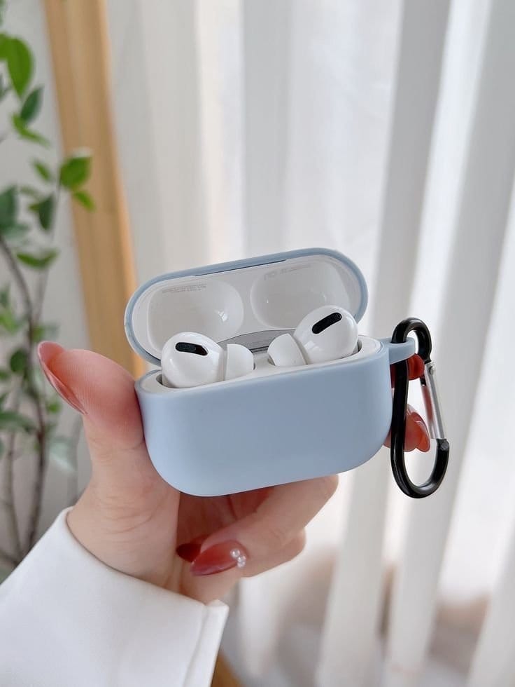 AirPods Pro 2 Silicone Case With Carabiner Hook -, photo 2