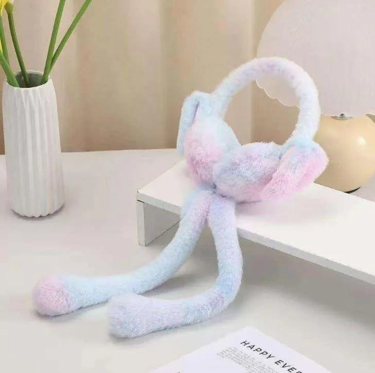 1 Pc Fur Rabbit Earmuffs For Women -, photo 5