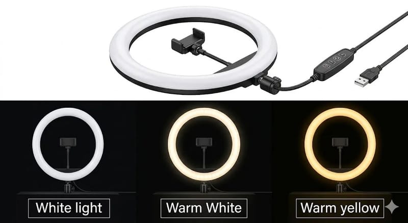 LED Ring light without Stand, photo 2