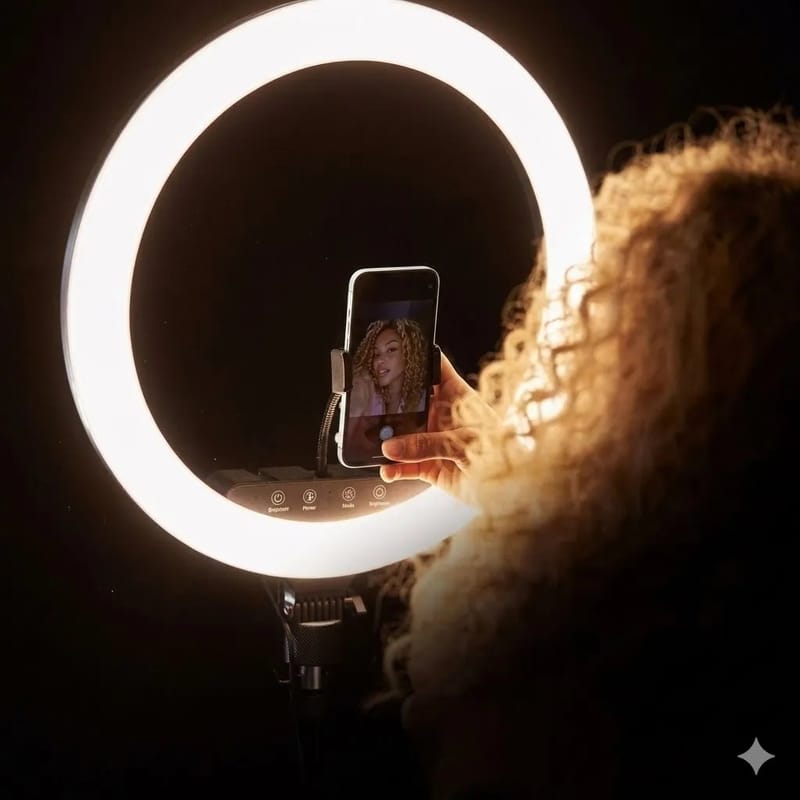 LED Ring light without Stand, photo 3
