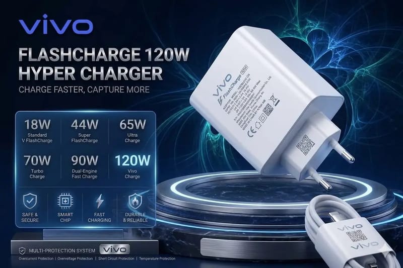 FlashCharge 120W Adapter Fast Charger, photo 2