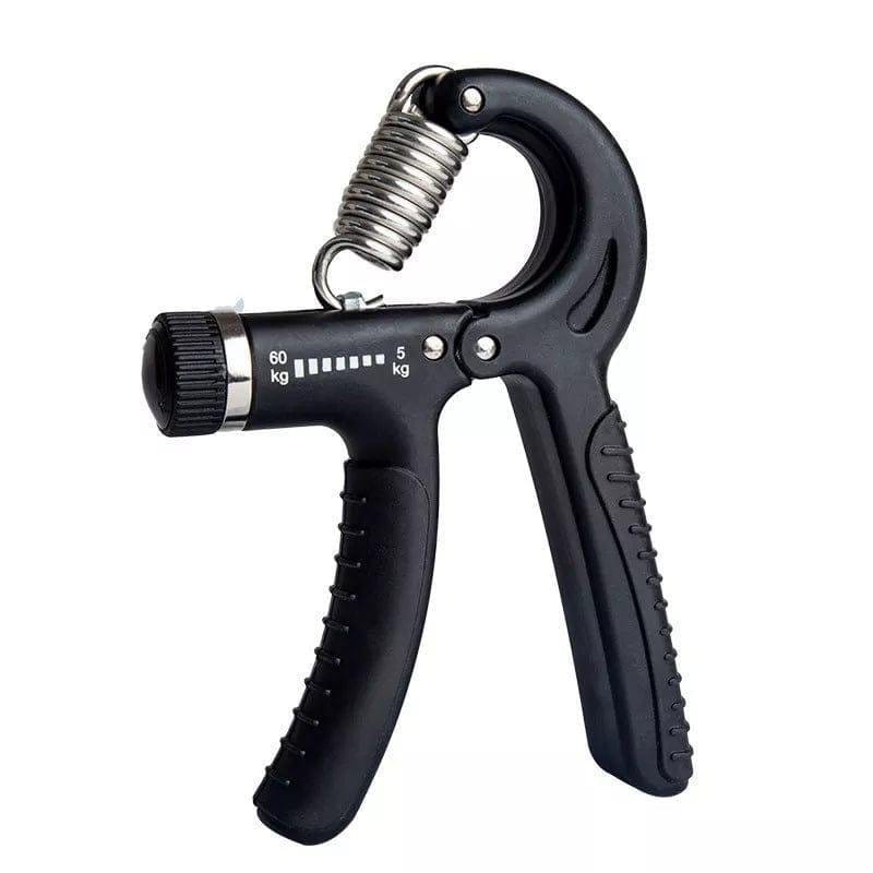 Adjustable Resistance Hand Gripper 5-60kg Black ABS
