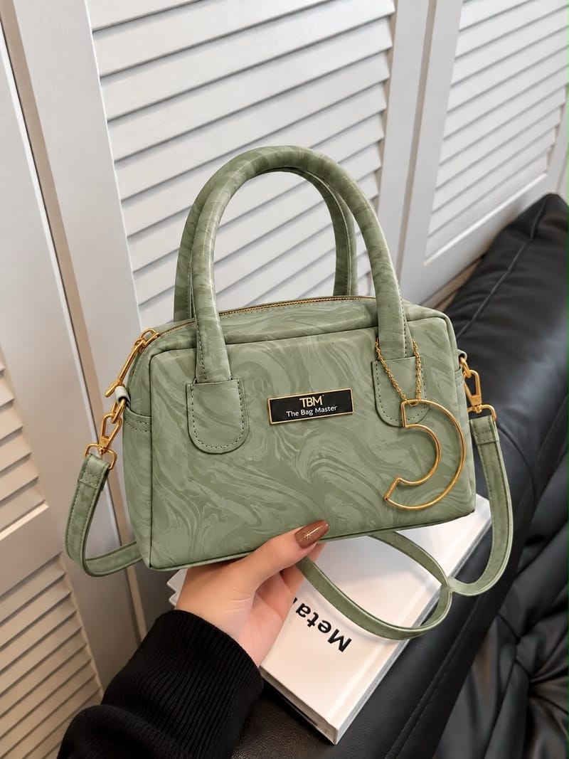 Marble Pattern Handbag, photo 3