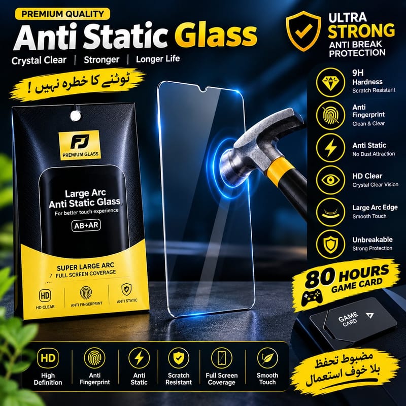 Anti Static Glass