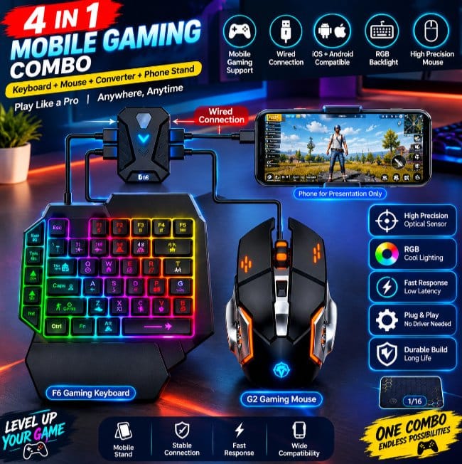 Mobile Gaming Combo