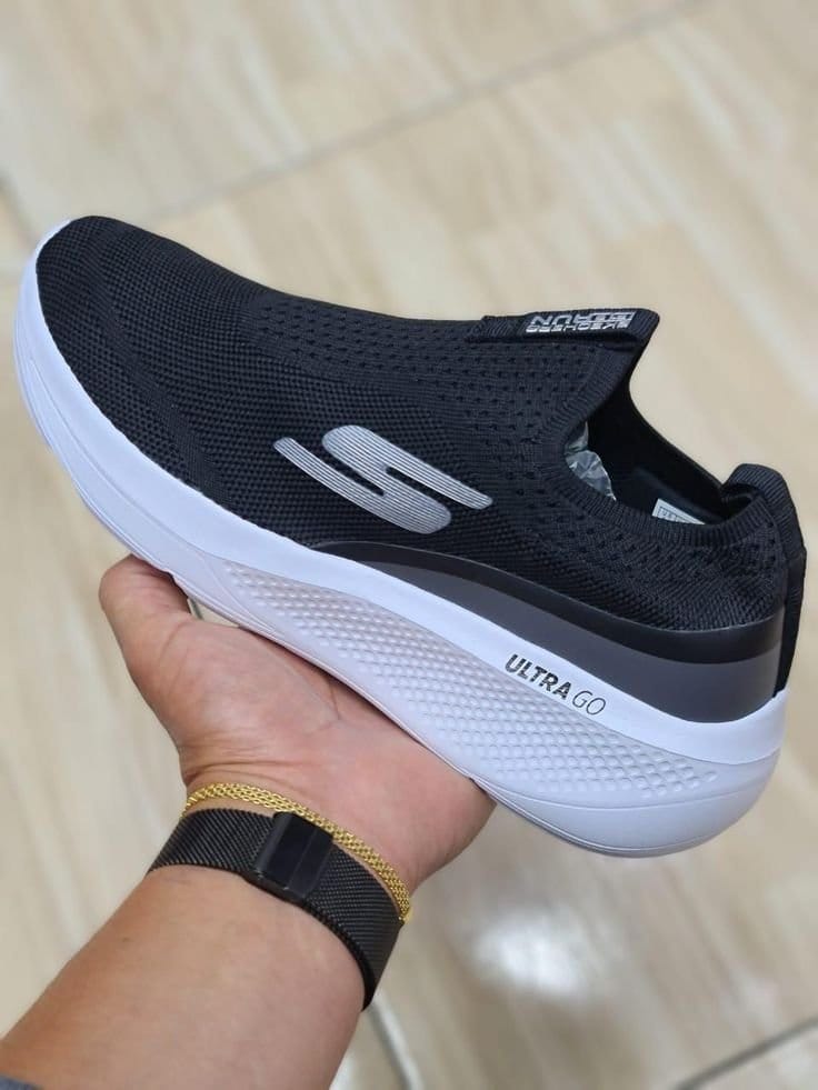 Men's Blue Slip-On Walking Sneakers - Breathable Canvas Casual Shoes, photo 2