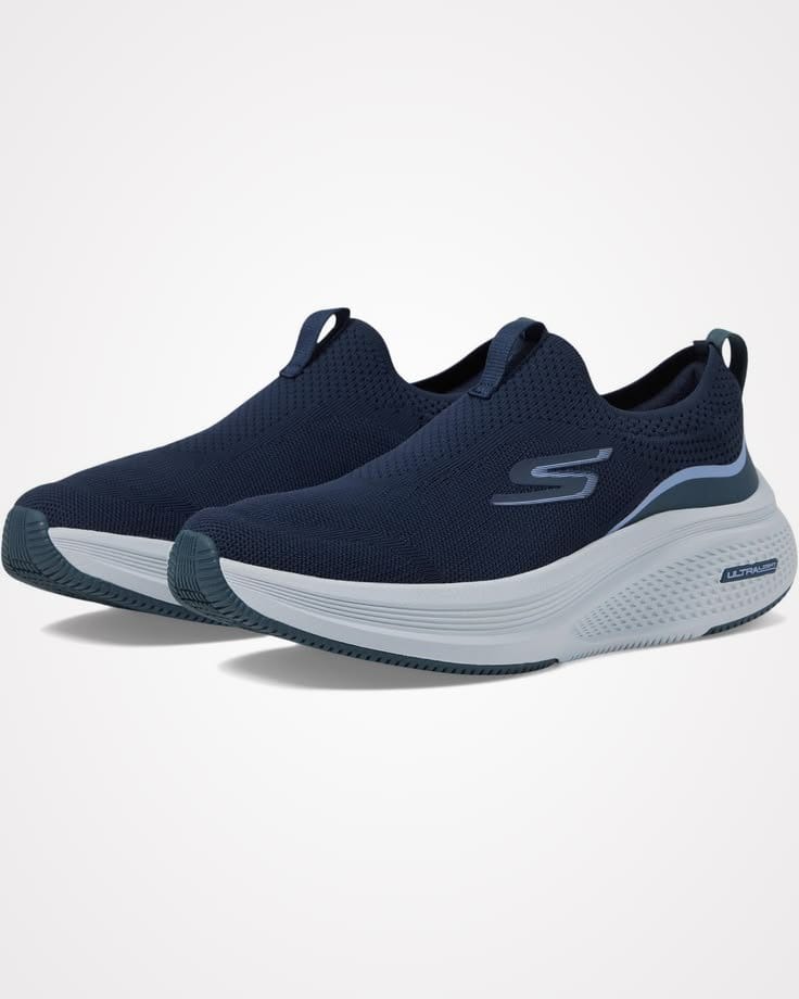 Men's Blue Slip-On Walking Sneakers - Breathable Canvas Casual Shoes, photo 3